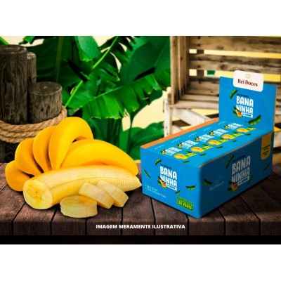 BANANINHA CREMOSA ZERO ACUCAR REI DOCES 1X24X25G